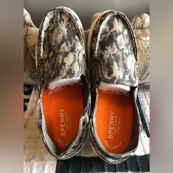 Sperry top sider Camo boot shoes women’s size 6 - Picture 6 of 10